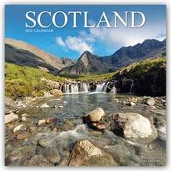 Scotland - Schottland 2022 - 18-Monatskalender mit freier TravelDays-App