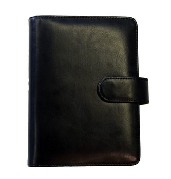 Obal na kroužkový diář a poznámkový blok A5, černý