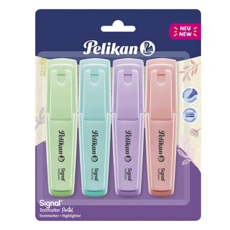 Pelikan - Zvýrazňovač SIGNAL 4ks