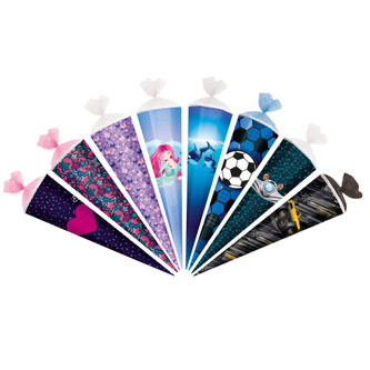 Herlitz - Škol.kornout 85cm,6hranný,mix