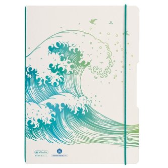 Sešit flex A4/2x40 listů, Vlna