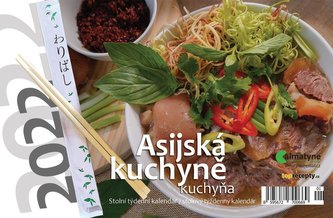 Kalendář 2022 - Asijská kuchyně, stolní týdenní