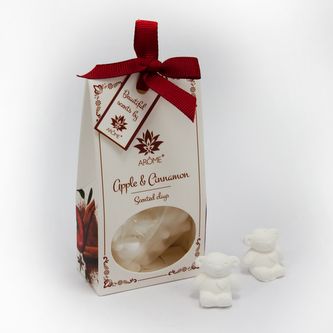 Vonné jíly, 4 ks v krabičce, různé tvary, Apple and Cinnamon