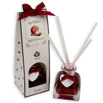 50 ml tyčinkový difuzér v dárkové krabičce, barevný parfém Apple and Cinnamon
