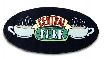 Černý kobereček Friends|Přátelé: Central Perk (75 x 140 cm)