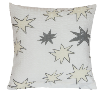 Povláček krepový - hvězdičky - 40x40cm
