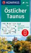 KOMPASS Wanderkarte Östlicher Taunus 1:50 000  LZ bis  2026