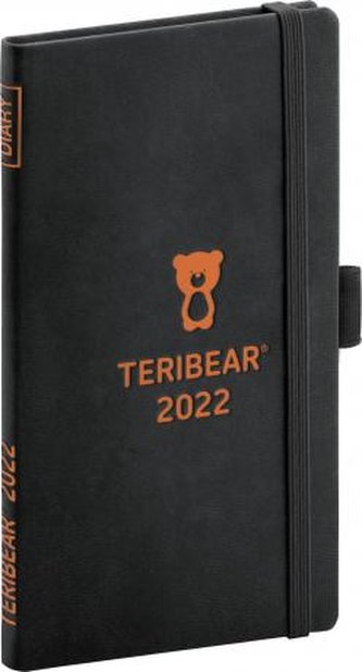 Diář 2022: Teribear/kapesní, 9 x 15,5 cm