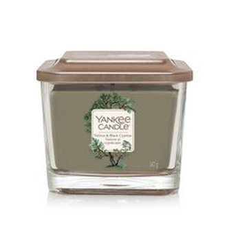 Yankee Candle Aromatická svíčka střední hranatá Vetiver & Black Cypress 347 g unisex