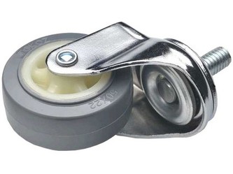 kolečko nábytkové otočné 50mm se šroubem M10 (4ks)