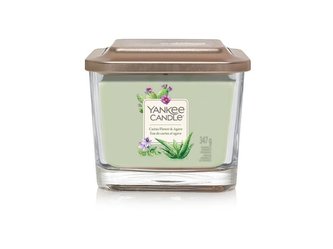 Yankee Candle Aromatická svíčka střední hranatá Cactus Flower & Agave 347 g unisex