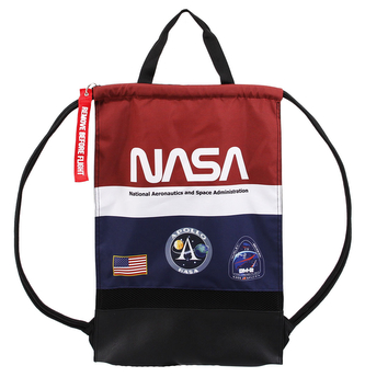 Batoh - pytlík gym bag NASA: Mission (34 x 49 cm)