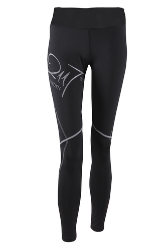 LINKÖPING - dámské elastické kalhoty, dlouhé - Black - 34