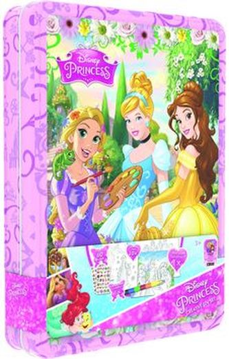 Princezny - Kreativní set v plechové krabičce