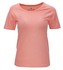 OXIDE - Top bezešvý OT - coral melange - L/XL