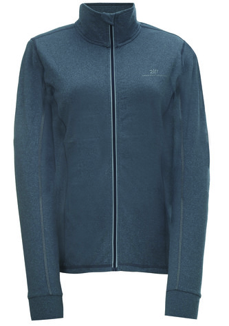 EKUDDEN - dámská powefleece mikina - Dk grey - 42