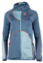 GTS 3015 L S20 - Dámská mikina Waffle Fleece, Bicolour - smoke - 44