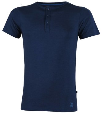 ULLADALEN ECO - pánský top (merino vlna), barva modrá - 3XL