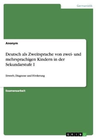 Deutsch als Zweitsprache von zwei- und mehrsprachigen Kindern in der Sekundarstufe I