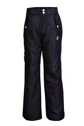 DROMMEN - pánské lyžařské kalhoty, freeski - černé - XL