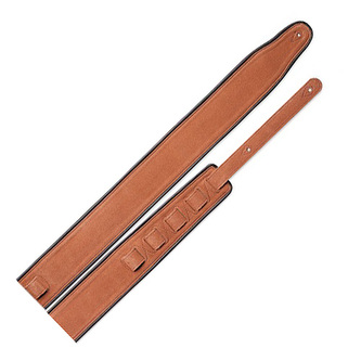 Kytarový popruh Stagg, SLPL 51 LBRN/BE, kůže, světle hnědá