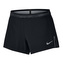W NK AROSWFT SHORT 4IN, 10 | RUNNING | WOMENS | SHORT | BLACK/WOLF GREY/WOLF GREY | L