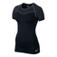 NIKE PRO HC LIMITLESS SS TOP, 10 | WOMEN TRAINING | WOMENS | SHORT SLEEVE TOP | BLACK/WOLF GREY/WOLF GREY | M