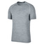 M NK DF KNIT TOP SS, 10 | RUNNING | MENS | SHORT SLEEVE TOP | PURE PLATINUM/COOL GREY | XL