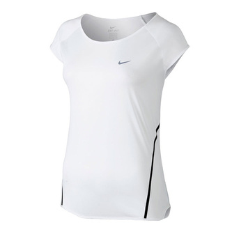 RUN FREE FRAMED SS, 10 | RUNNING | WOMENS | SHORT SLEEVE TOP | WHITE/BLACK/REFLECTIVE SILV | L