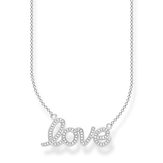 Náhrdelník \"Láska\" Thomas Sabo, KE1848-051-14-L45v, Sterling Silver, 925 Sterling silver, zirconia white