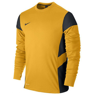 LS ACADEMY14 MIDLAYER, 10 | FOOTBALL/SOCCER | MENS | LONG SLEEVE TOP | UNIVERSITY GOLD/BLACK/BLACK | XL