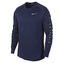 M NK FLSH MLR TOP LS SNL GX, 10 | RUNNING | MENS | LONG SLEEVE TOP | BINARY BLUE | XL