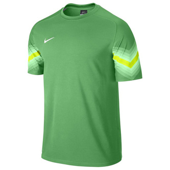 SS GOLEIRO JSY, 10 | FOOTBALL/SOCCER | MENS | SHORT SLEEVE TOP | HYPER VERDE/VOLT/WHITE | M