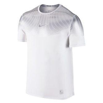 HYPERCOOL MAX FTTD SS, 10 | MEN TRAINING | MENS | SHORT SLEEVE TOP | WHITE/WHITE/MTLC SILVER | XL