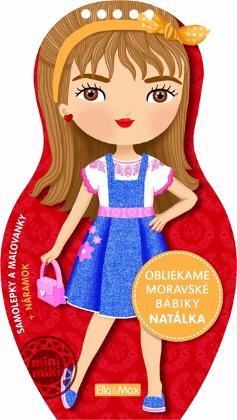 Obliekame moravské bábiky - Natálka