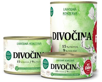 konz.PFF Dog Jelen 180g konz.PFF Dog Jelen 180g