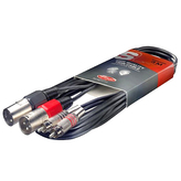Dvojitý kabel Stagg, STC3CMXM