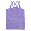 W NK DF KNIT TANK, 10 | RUNNING | WOMENS | TANK TOP/SINGLET | DARK IRIS/HTR | S