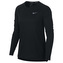W NK BRTHE TAILWIND TOP LS, 10 | RUNNING | WOMENS | SHORT SLEEVE TOP | BLACK | L