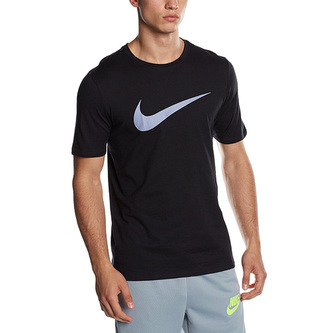 NIKE TEE-CHEST SWOOSH, 10 | NSW OTHER SPORTS | MENS | SHORT SLEEVE T-SHIRT | BLACK | S