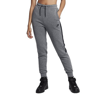 W NSW TCH FLC PANT OG, 10 | NSW OTHER SPORTS | WOMENS | PANT | CARBON HEATHER/HTR/BLACK | XL