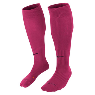 U NK CLASSIC II CUSH OTC -TEAM, 30 | FOOTBALL/SOCCER | ADULT UNISEX | KNEE HIGH SOCK | VIVID PINK/BLACK | S