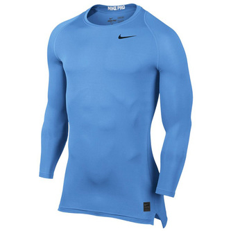 M NP TOP COMP LS CRW, 10 | MEN TRAINING | MENS | LONG SLEEVE TOP | UNIVERSITY BLUE/UNIVERSITY BLU | L