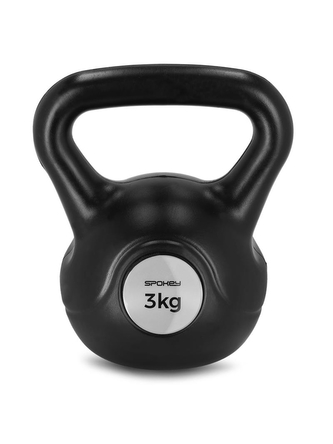 Spokey - SCALES BASIC Ketl-bel plastová činka 3 kg