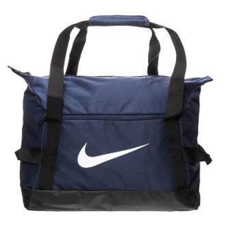 NK ACDMY TEAM M DUFF, 30 | FOOTBALL/SOCCER | ADULT UNISEX | DUFFEL GRIP DRUM | MIDNIGHT NAVY/BLACK/WHITE | MISC