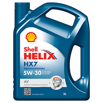 Motorový olej Shell, Helix HX7 Professional AV 5W-30 5L