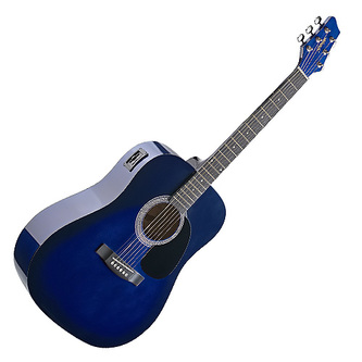 Elektro-akustická kytara Stagg, typu Dreadnought