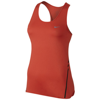 RUN FREE FRAMED TANK, 10 | RUNNING | WOMENS | TANK TOP/SINGLET | LT CRIMSON/BLACK/REFLECTIVE SI | M