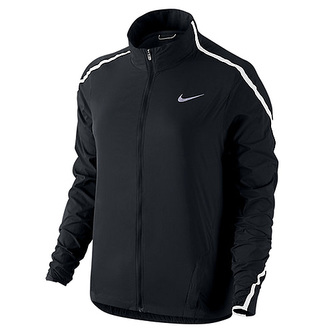 IMPOSSIBLY LIGHT JKT, 10 | RUNNING | WOMENS | JACKET | BLACK/WHITE/REFLECTIVE SILV | L