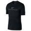 M NK FLSH MLR TOP SS SNL GX, 10 | RUNNING | MENS | SHORT SLEEVE TOP | BLACK | 2XL